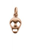 KA - Skull Charm, 18K Rose Gold Vermeil